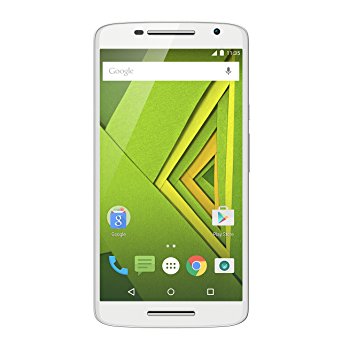 Motorola Moto X Play XT1562 16GB White, 5.5", Single Sim, Unlocked GSM Smartphone, International Stock, No Warranty