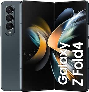 Samsung Galaxy Z Fold4, Téléphone Portable 5G, Carte SIM non incluse, Android, Smartphone Pliable, 512 Go, Anthracite, Extension garantie 12 mois offerte [Exclusivité Amazon] - Version FR