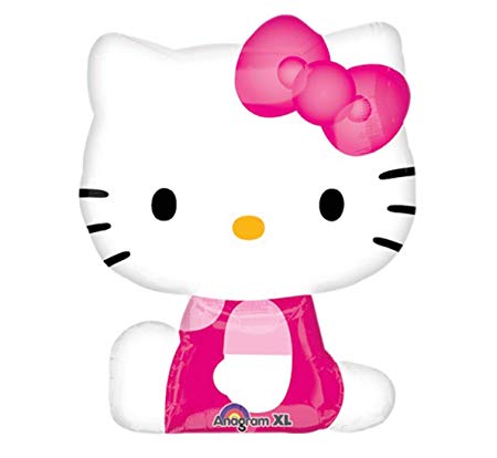 Adorable Hello Kitty Jumbo 32" Foil Party Balloon