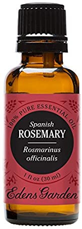 Rosemary (Spanish) 100% Pure Therapeutic Grade Essential Oil by Edens Garden- 30 ml