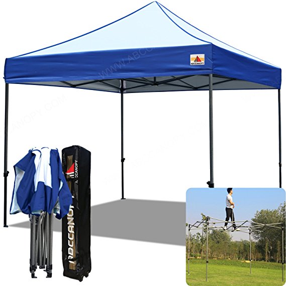 ABCCANOPY Kingkong-series 10 X 10-feet Commercial Instant Canopy Kit Ez Pop up canopy,Bonus Carrying Bag (30  Colors)