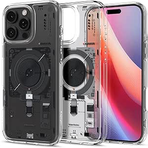 Spigen Ultra Hybrid MagFit Designed for iPhone 16 Pro Max Case [Anti-Yellowing] [Military-Grade Protection] Compatible with MagSafe - Neo One