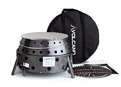 Volcano Grills 2 Fuel Charcoal & Wood Collapsible Stove