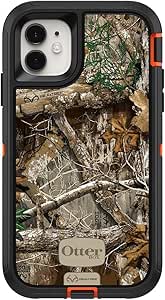 OtterBox Defender Series Screenless Edition Case for iPhone 11 (Only) - Case Only - Non-Retail Packaging - Realtree Blaze Edge (Camo)