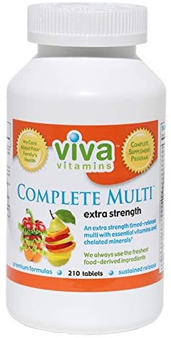 Viva Vitamins Complete Multi - Extra Strength (210 tabs)