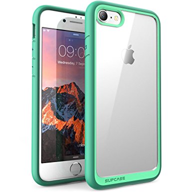 iPhone 7 Case, SUPCASE Unicorn Beetle Style Premium Hybrid Protective Clear Bumper Case [Scratch Resistant] for Apple iPhone 7 2016 Release (Green)