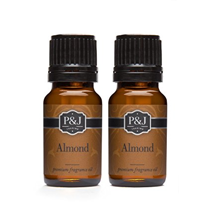 Almond Fragrance Oil - Premium Grade Scented Oil - 10ml - 2-Pack