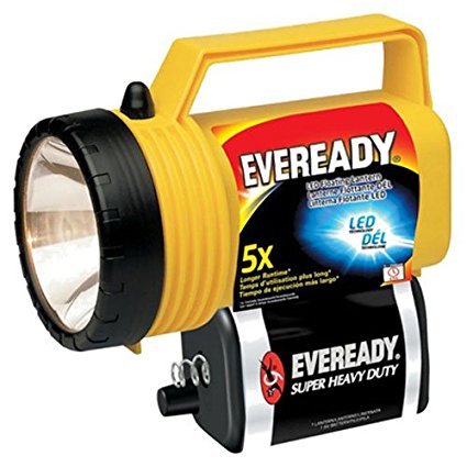Eveready 5109LS Yellow/Black LED Outdoor Floating Lantern/Flashlight