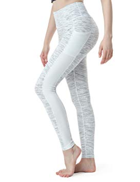 Tesla Yoga Pants Mid-Waist Leggings w Hidden Pocket FYP51/FYP41