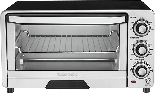 Cuisinart - Custom Classic Toaster Oven Broiler - Stainless-Steel