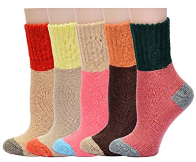 Field4U Women's Wool Knit Winter Socks