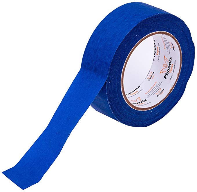 Phoenix Tapes 30493 Blue Tape, 1.5-Inch by 60-Yard