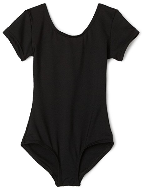 Capezio Girls' Team Basic Short Sleeve Leotard