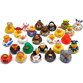 Rin ABC's Rubber Duckies, Set of 26
