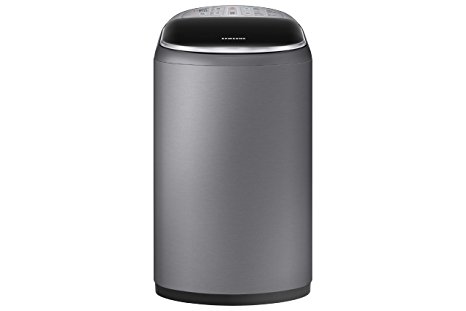 Samsung Baby Care Washer, Stainless Platinum, for Baby Clothes and Reusable Diapers