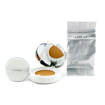 Laneige BB Cushion SPF 50  Pa    Foundation, No. 21 Natural Beige, 2 Count