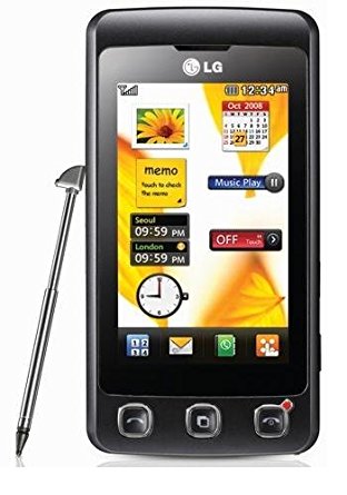 LG KP500 Cookie Unlocked Phone with 3.2 MP Camera and Digital Media Player--International Version (Black), No-Warranty