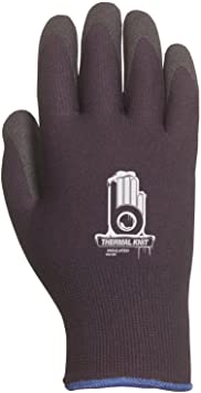 Bellingham C4001BKXL Insulated Thermal Knit Work Glove, HPT PVC Water Repellent Palm, X-Large, Black