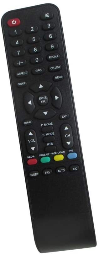HCDZ Replacement Remote Control for Haier TV-5620-118 L19B1120 L22B1120 L22B1120A L24B1180 L24B1180A LED HDTV TV