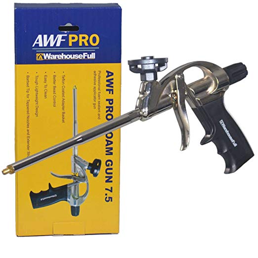 AWF Pro® Heavy Duty Convertible Professional Spray Foam Gun - AWarehouseFull