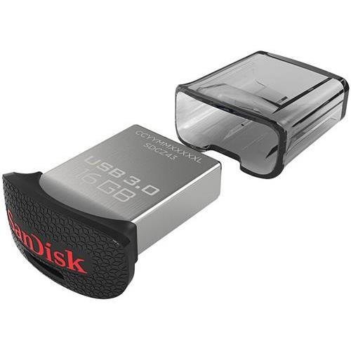 SanDisk SDCZ43-016G-A46 Ultra Fit USB 3.0 Flash Drive - 16 GB - Password Protection, Encryption Support