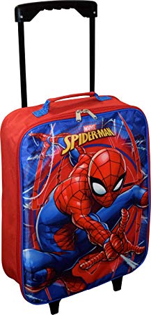 Marvel Spider-Man 15" Collapsible Wheeled Pilot Case - Small Rolling Luggage …