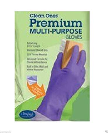3 Pair Clean Ones Premium Multipurpose Gloves - Large
