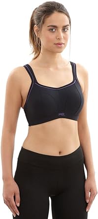 Panache Non-Wire Sports Bra (7341B)- Cranberry