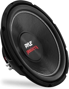 Pyle 10" Car Audio Speaker Subwoofer - 1000 Watt High Power Bass Surround Sound Stereo Subwoofer Speaker System - Non Press Paper Cone, 90 dB, 4 Ohm, 50 oz Magnet, 2 Inch 4 Layer Voice Coil - PLPW10D