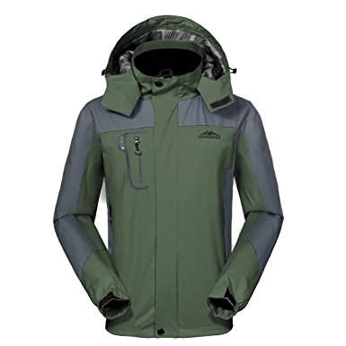 Waterproof Jacket Mens Raincoats-GIVBRO New Design Outdoor Hooded Lightweight Softshell Hiking Windproof Rain Jackets