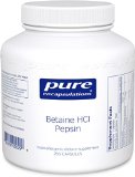 Pure Encapsulations - Betaine HCL Pepsin 250s