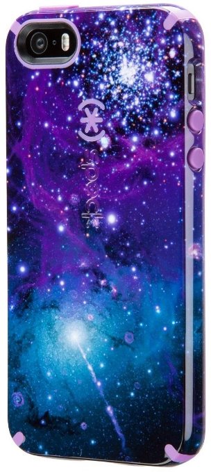 Speck Products CandyShell Inked Case for iPhone SE/5/5S -Retail Packaging- Galaxy Purple/Revolution Purple