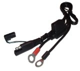 Battery Tender 081-0069-6 Ring Terminal Harness with Black Fused 2-Pin Quick Disconnect Plug