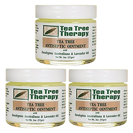 Tea Tree Therapy Tea Tree Antiseptic Ointment, 2 Ounce (Pack of 3)