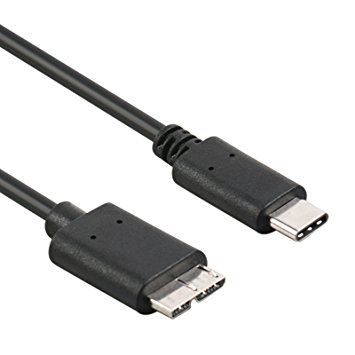 USB-C to Micro USB, Benfei USB 3.1 Type C to Micro B (Micro USB) Cable in Black 3.3 Feet for WD my PassPort