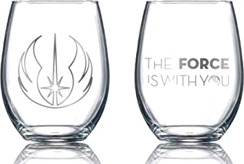 STAR WARS Collectible Stemless Glasses (Jedi Master)