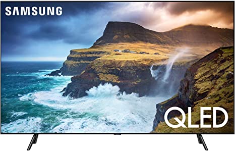 Samsung QN82Q70RAFXZA / QN82Q7DRAFXZA Flat 82-Inch QLED 4K Q70 Series Ultra HD Smart TV with HDR and Alexa Compatibility (Renewed)