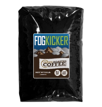 Fog Kicker Blend Whole Bean Coffee Fresh Roasted Coffee LLC 5 Lb