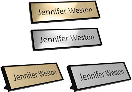 Name Plate Personalized Kit – Desk or Wall – 2" x 8"