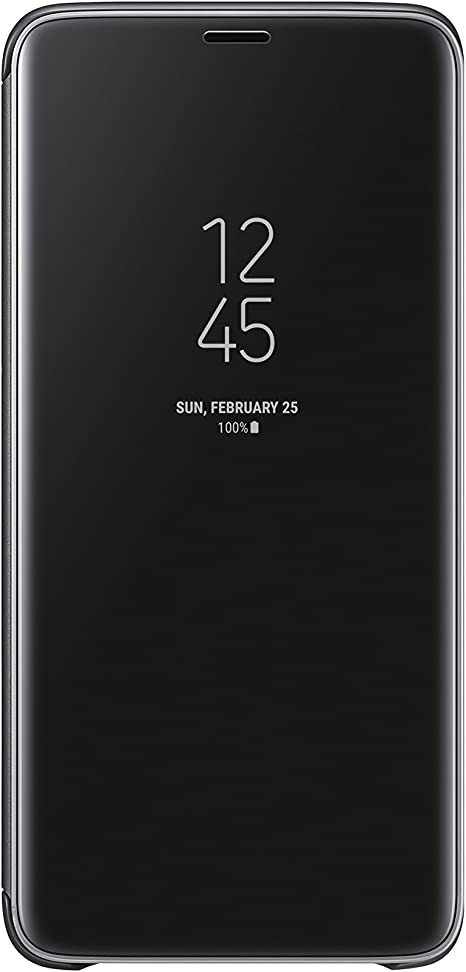 Samsung Galaxy S9  S-View Flip Case with Kickstand, Black