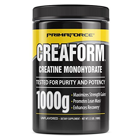 PrimaForce Creaform Powder Supplement – Maximizes Strength Gains / Promotes Lean Mass / Enhances Recovery – 1,000 grams