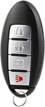 USARemote Keyless Entry Smart Remote Key Fob 4btn for I35 G35 350Z Altima Maxima Sentra