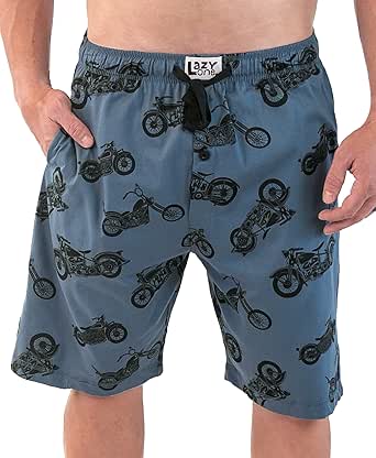 Lazy One Pajama Shorts for Men, Men's Pajama Bottoms, Sleepwear