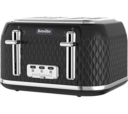 Breville Curve 4-Slice Toaster 1650 W (Black)