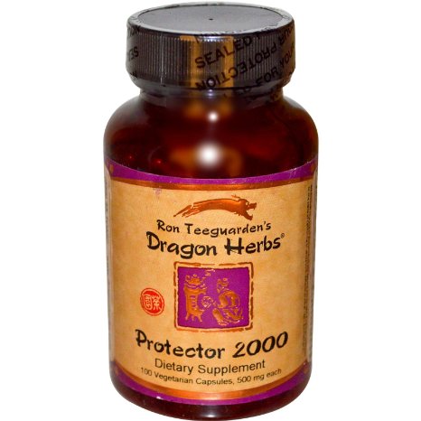 Dragon Herbs Protector 2000, 500 mg, 100 Capsules