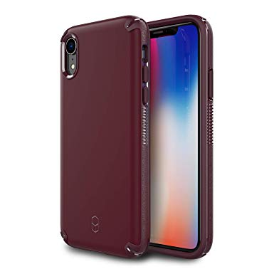 Patchworks Level Arc Case in Wine Compatible for Apple iPhone XR Case