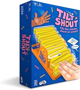 Tilt 'n' Shout: A Speedy Family Board Game for Adults and Kids, Best New Board Games 2024