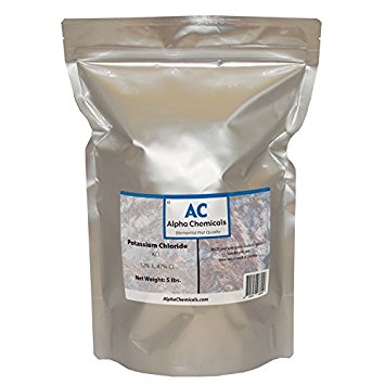 Potassium Chloride - KCl - 5 Pounds