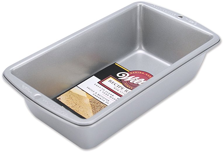 Wilton 23.5 x 13.3 cm (9.25 x 5.25-Inch) Recipe Right Large Loaf Tin