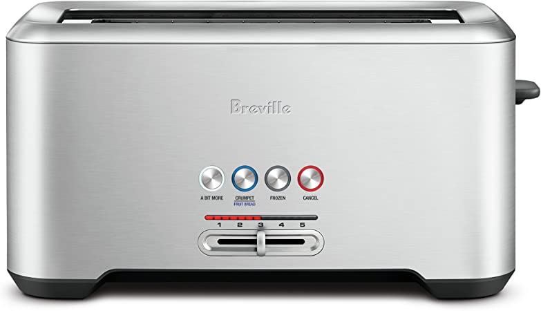 Breville Lift and Look Toaster, Brushed Stainless Steel BTA730BSS